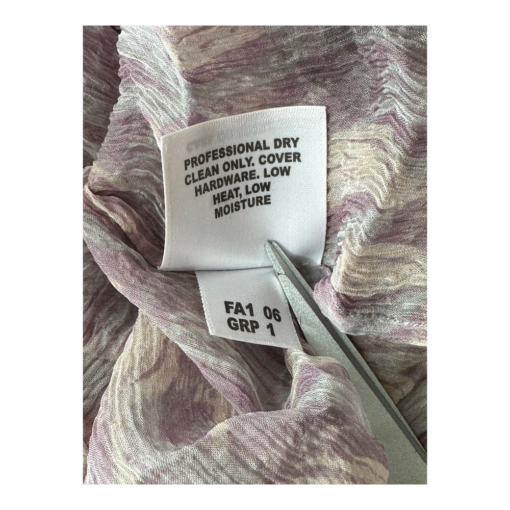 St. John Collection Leaf Print Button Down Shirt - image 8